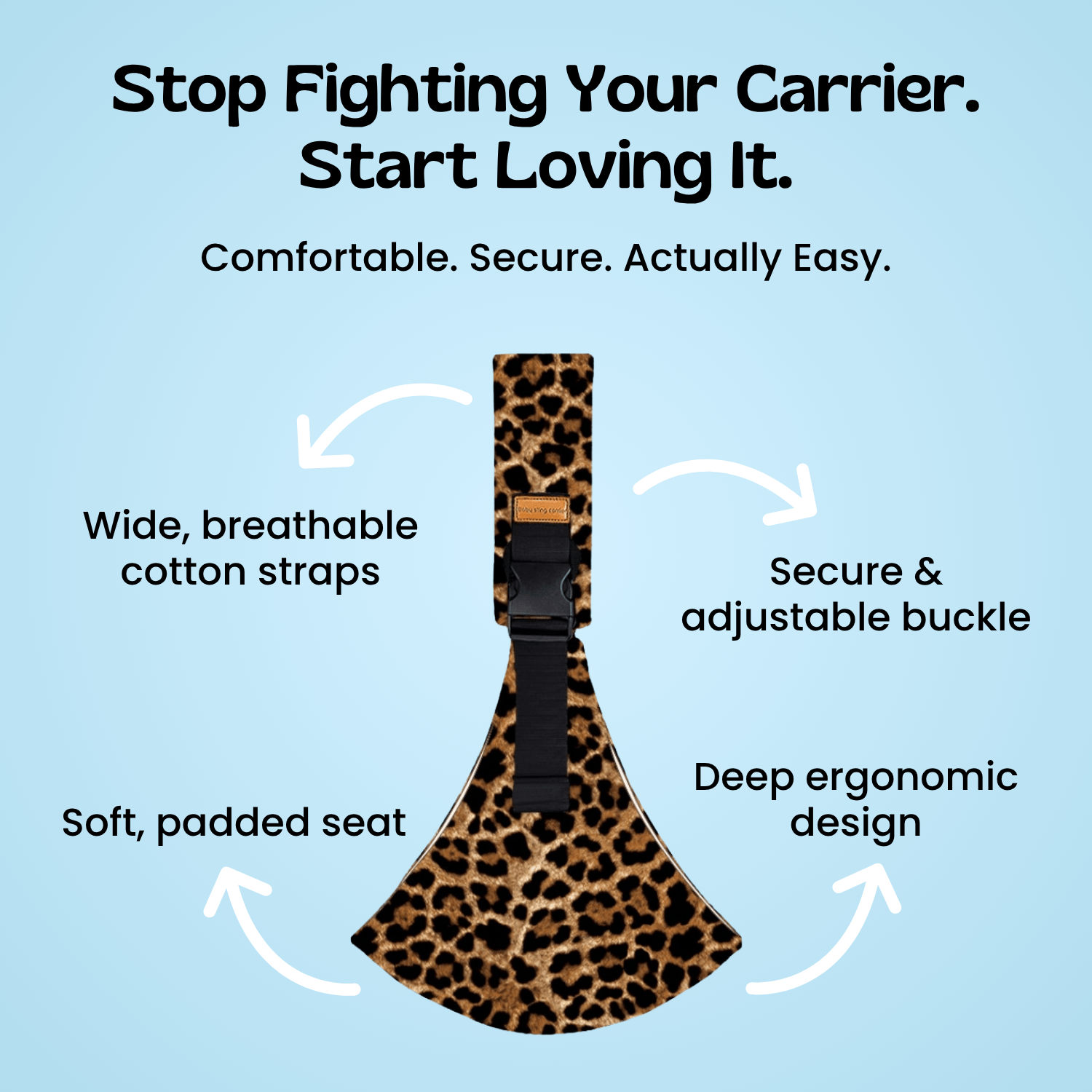 TibaToes™ TibaHug Carrier