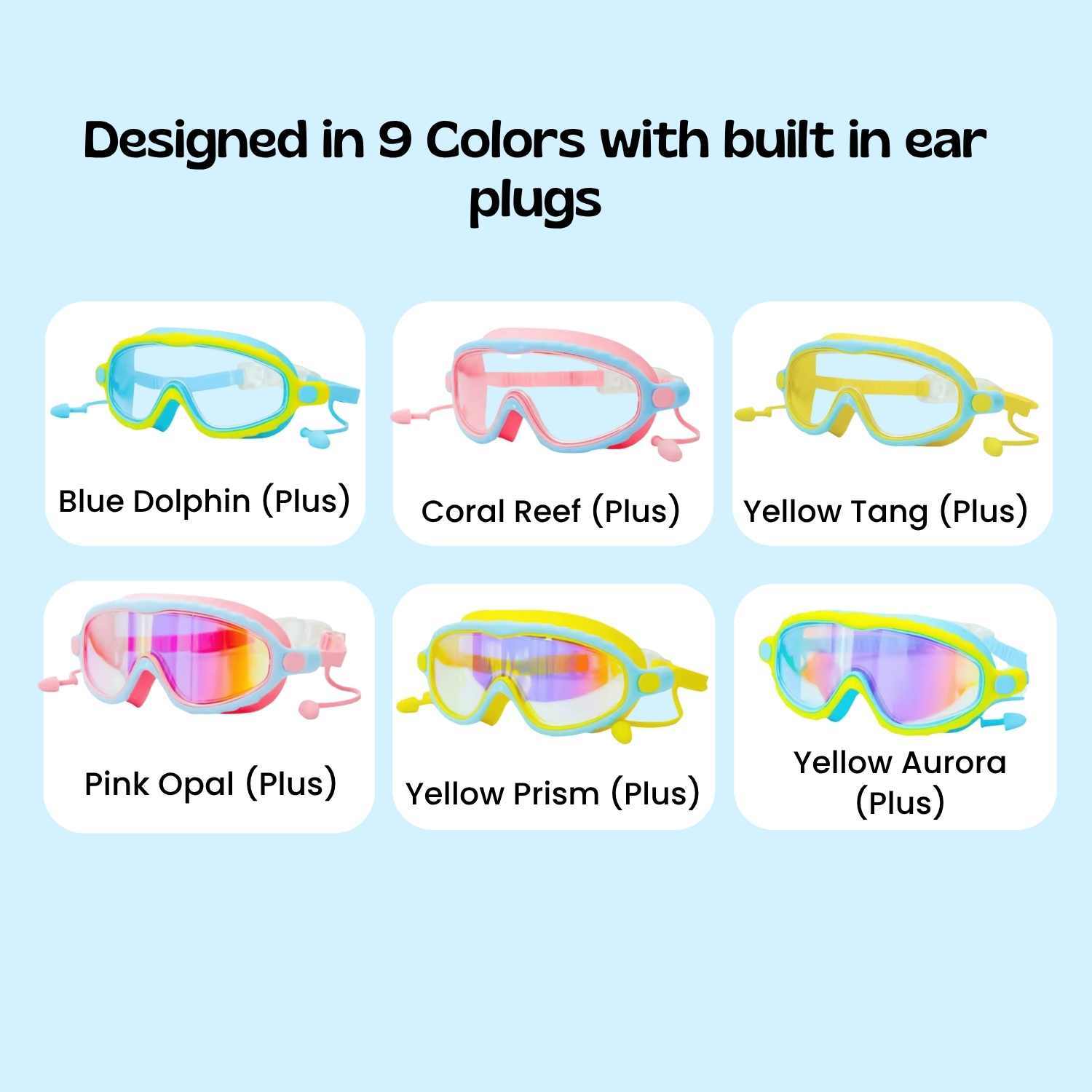 TibaToes™ Clip-On Swim Goggles