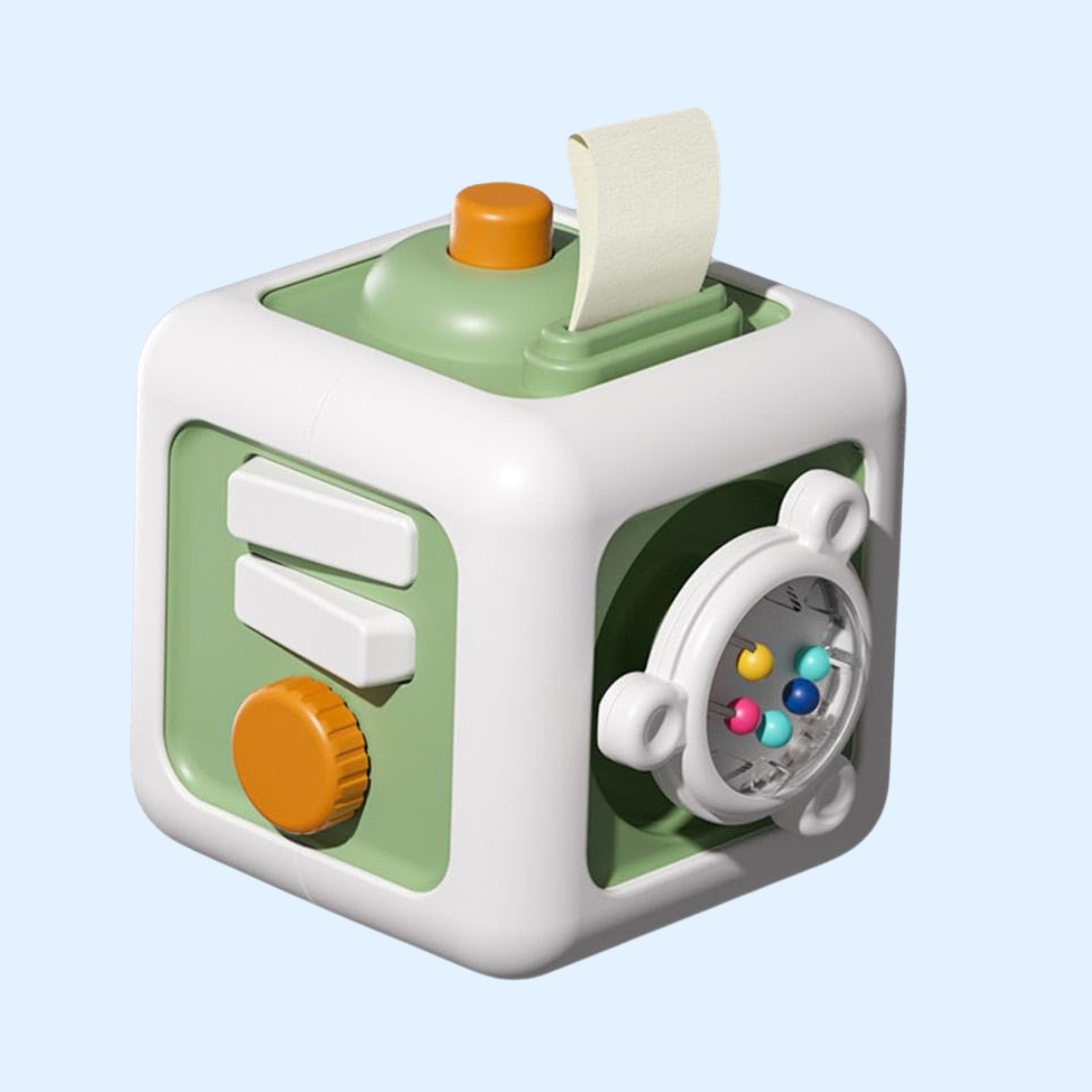 TibaToes™ Montessori Busy Cube