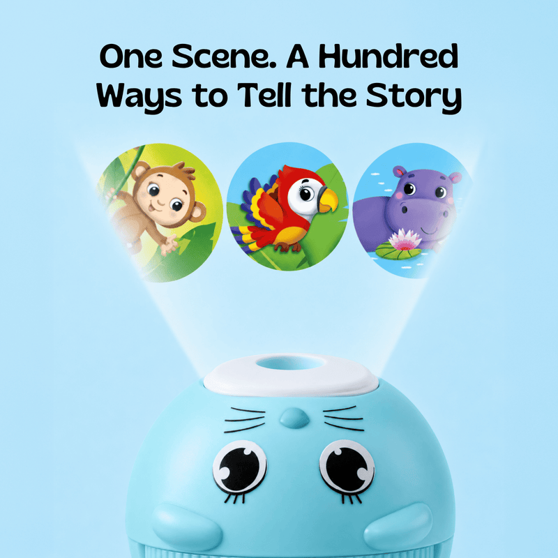 TibaToes™ Animal Story Projection Flashlight