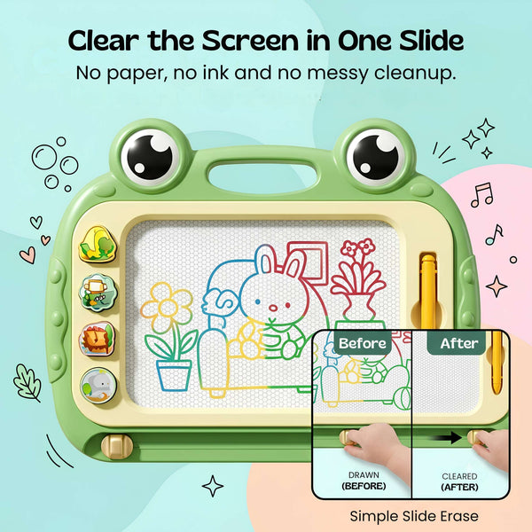 TibaToes™ DoodleFrog Magnetic Drawing Board