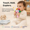 TibaToes™ RainbowGrip Baby Teether Rattle