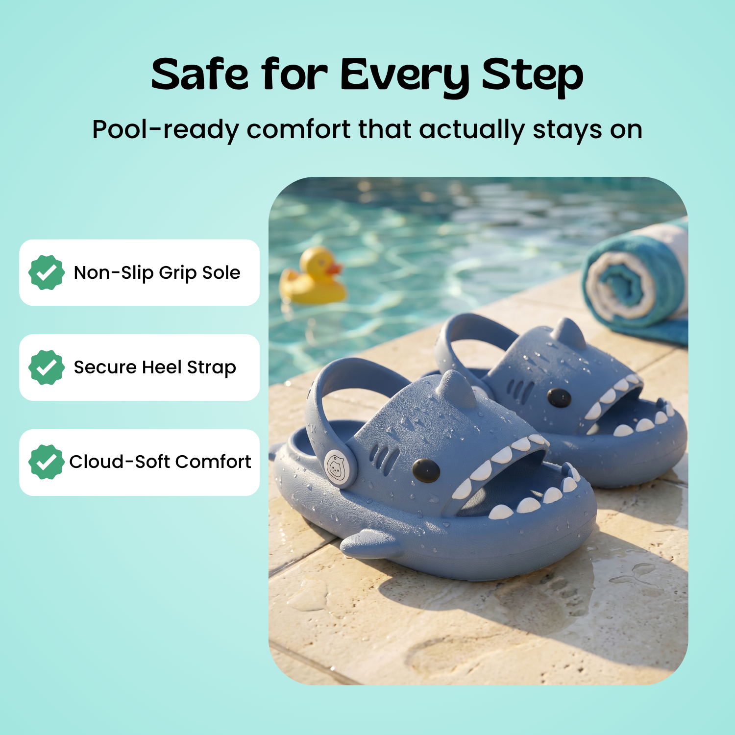 TibaToes SharkSplash Slides
