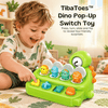 TibaToes™ Dino Pop-Up Switch Toy