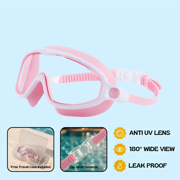 TibaToesβ’ Clip-On Swim Goggles