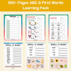 100+ Pages ABC & First Words Learning Pack