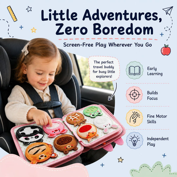 TibaToes™ Bunny Busy Book