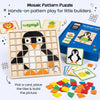 TibaToes™ MosaicMind Pattern Puzzle Board