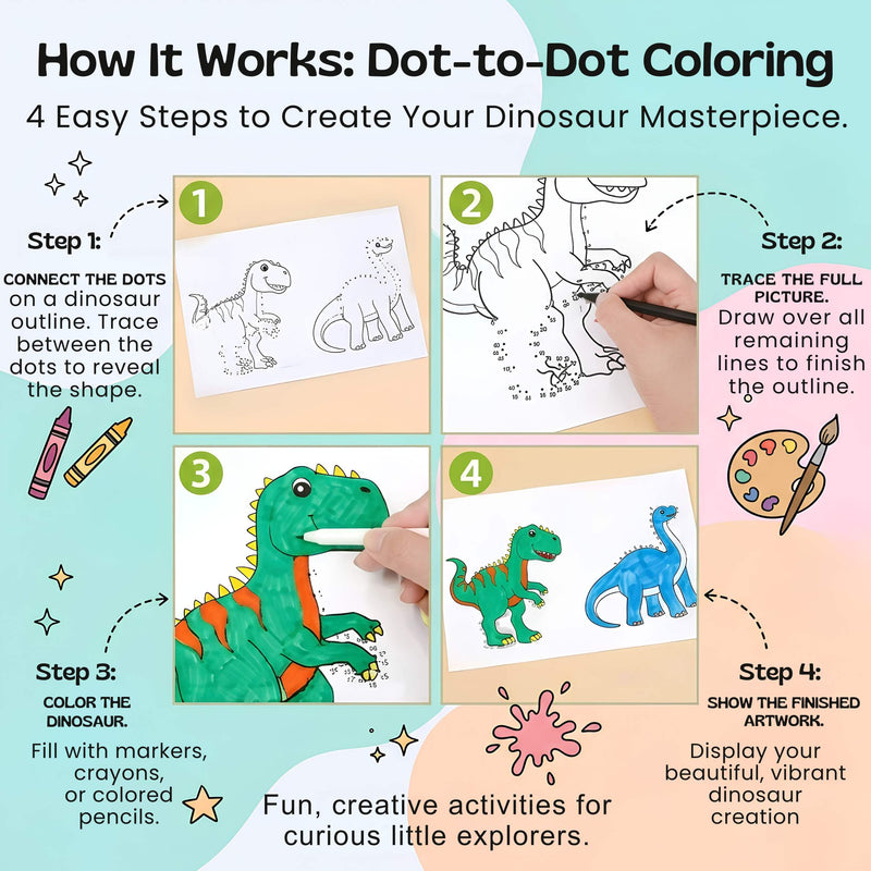 TibaToes™ Dot & Draw Activity Book