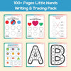 100+ Pages Little Hands Writing & Tracing Pack