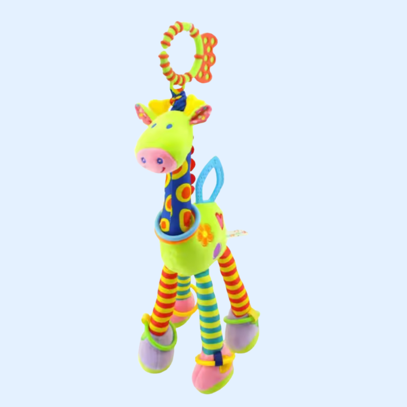 TibaToes™ Sensorisk Skallra Giraff
