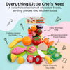 TibaToes Little Chef Cutting Play Set