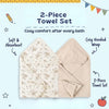 Buy 1 Take 1 TibaToes™ CozySprout Hooded Baby Towels