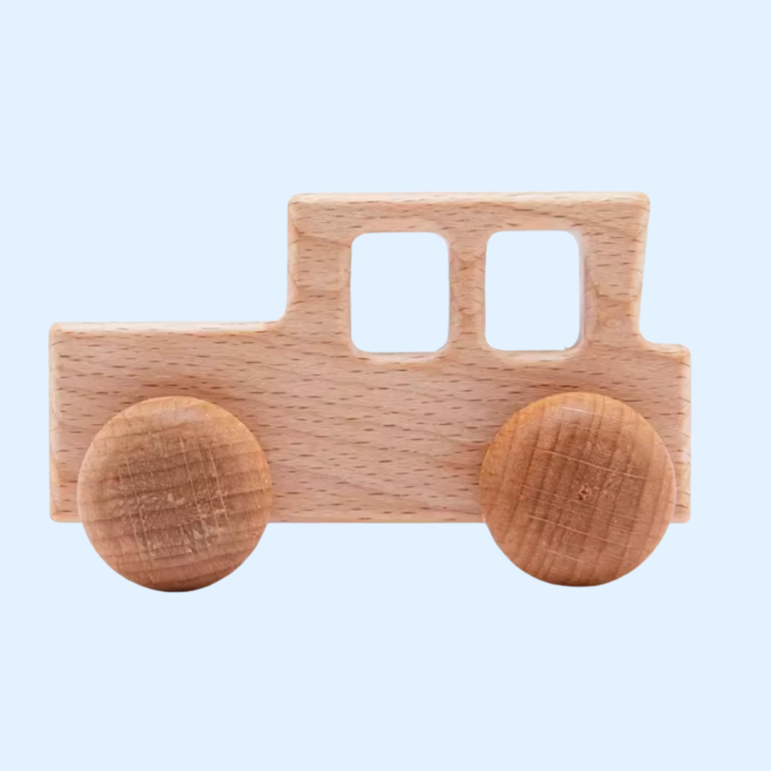 TibaToes™ Wooden Wonder Wheels