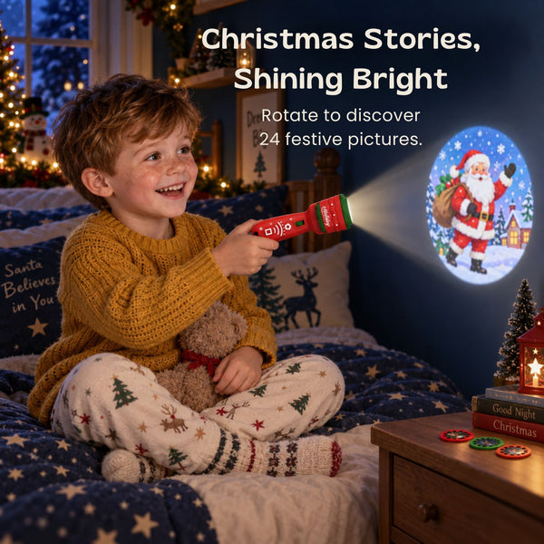 TibaToes™ Christmas Story Flashlight Projector