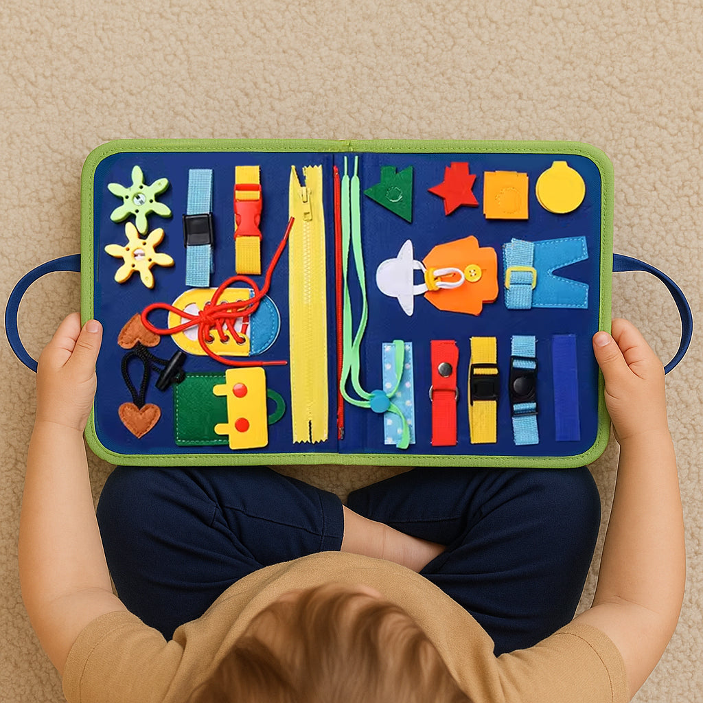 TibaToes Toddler Montessori Play Board
