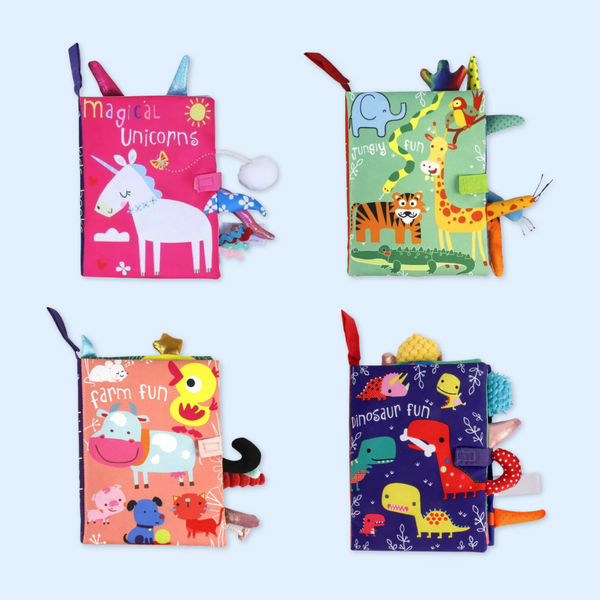 TibaToesβ’ Snuggle Stories Sensory Book
