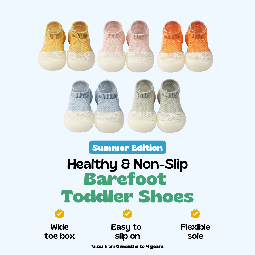 TibaToes™ Healthy & Non-Slip Summer Barefoot Toddler Shoes
