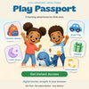 Mila & Kai's Play Passport, digital story adventures, with the original characters and artwork preserved. Gallery image 1.