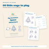 60 Christmas activities in a printable PDF, with the genuine cover and sample activity sheets.