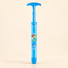 TibaToes™ Aqua Blast Pool Sprayer in the photographed blue design on a calm warm beige background.
