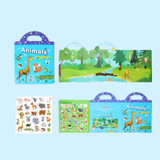 TibaToes Reusable Sticker World