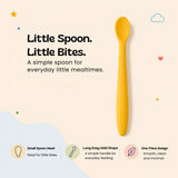 TibaToes™ SoftStart Silicone Baby Feeding Spoon