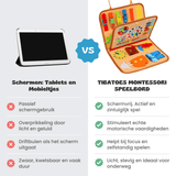 TibaToes™ Montessori Speelbord