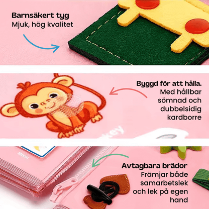 TibaToes™ Montessori-aktivitetsbräda