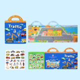 TibaToes Reusable Sticker World