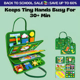 TibaToes™ Montessori Busy Board