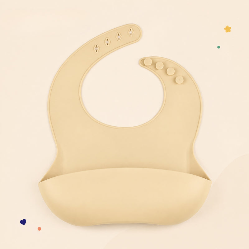 TibaToes™ PandaEar Silicone Catch Bib
