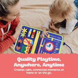 TibaToes™ Montessori Busy Board