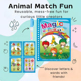 TibaToes™ Mess-Free Reusable Water Coloring Books