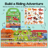 TibaToes™ PuffyScene Reusable Sticker Book