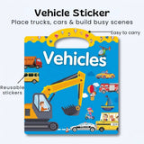 TibaToes™ CarryScene Reusable Sticker Book