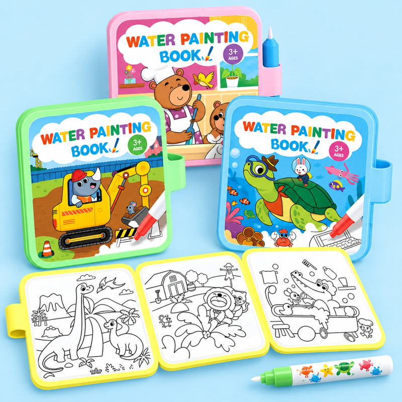 TibaToes™ MagicSplash Water Coloring Book