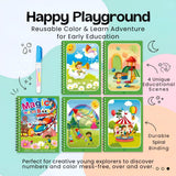 TibaToes™ Mess-Free Reusable Water Coloring Books
