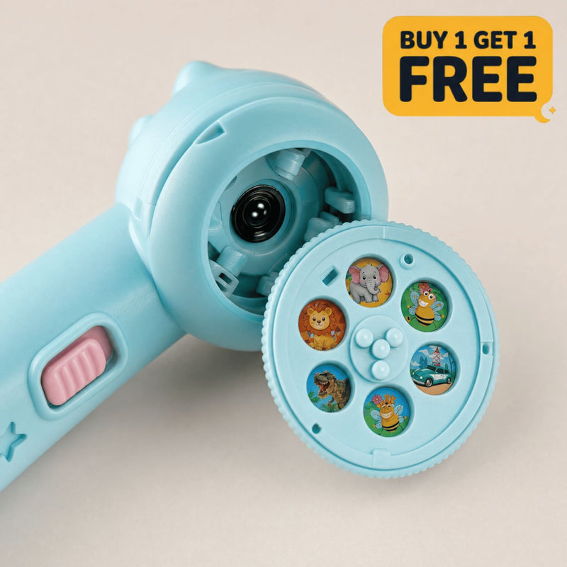 TibaToes Animal Story Projection Flashlight