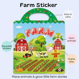 TibaToes™ CarryScene Reusable Sticker Book