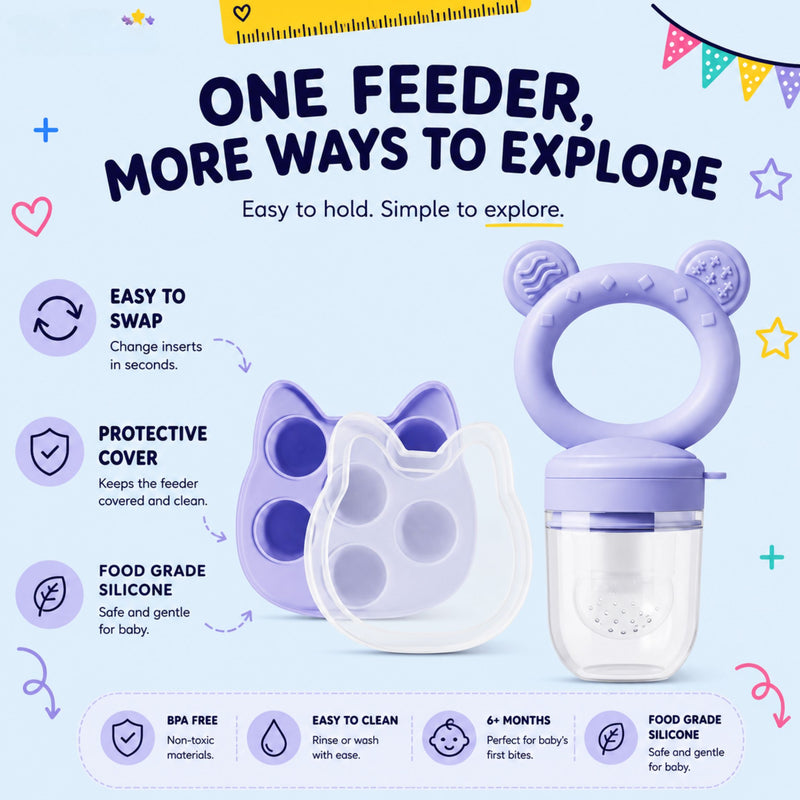 TibaToes™ ChillBite Baby Feeder Set