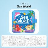 TibaToes™ MagicSplash Water Coloring Book