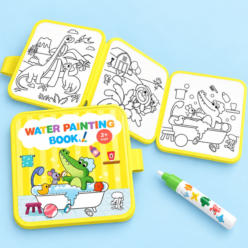 TibaToes™ MagicSplash Water Coloring Book