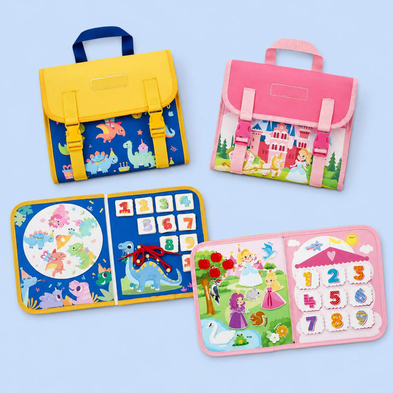 TibaToes™ Montessori Busy Board