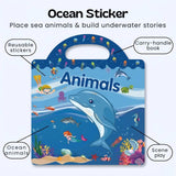 TibaToes™ CarryScene Reusable Sticker Book