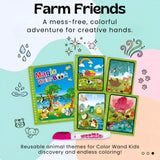 TibaToes™ Mess-Free Reusable Water Coloring Books