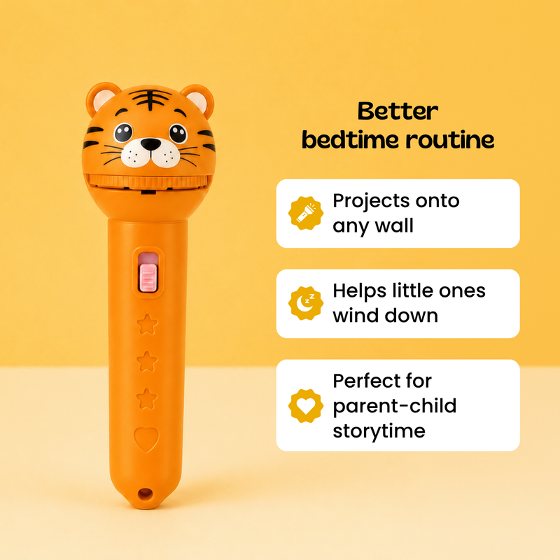TibaToes™ Animal Story Projection Flashlight