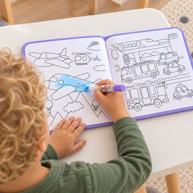 TibaToes™ MagicSplash Water Coloring Book