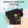 TibaToes™ RainbowReveal Scratch Art Set
