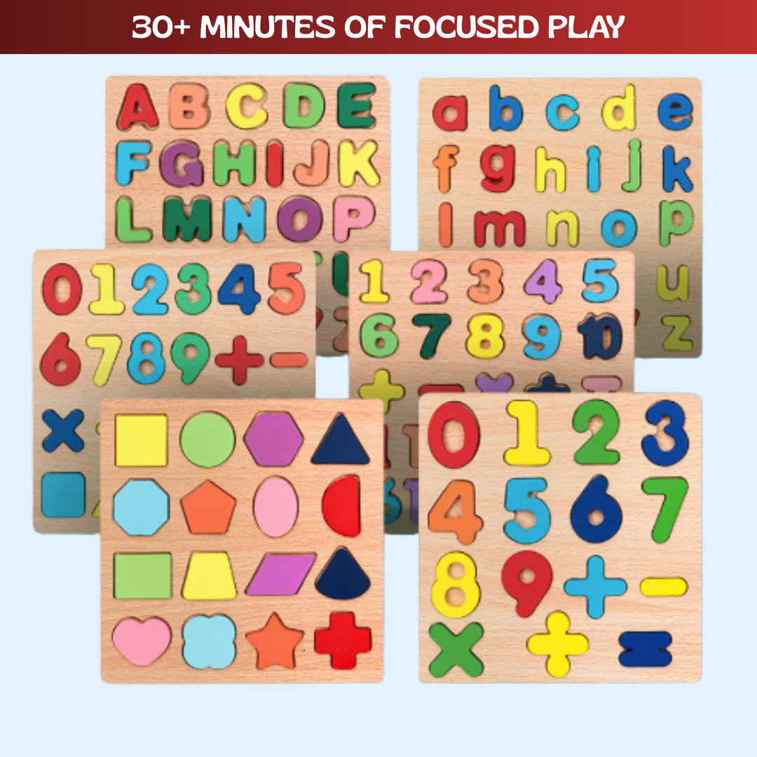 TibaToes™ Montessori Little Learners Puzzle